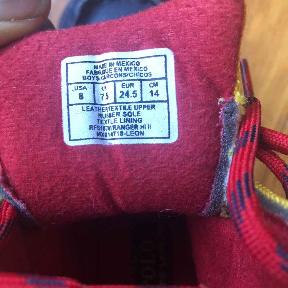Polo Ralph Lauren toddler boys boots - Picture 7 of 7
